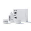 CRVFT Mens Facial Care Kit Aloe Vera Face Wash 3oz Hyaluronic Moisturizer 1oz Charcoal Exfoliating Scrub 17oz 3 Piece Co