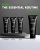 Tiege Hanley Skin Care Set for Men Essential Routine System Level 1 Daily Face Wash Facial Scrub Moisturizer With SPF an