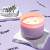 Birthday Gift Lavender Candles for Home Scented Luxury Large Scented Candles 3 Wick Soy Jar Candle Aromatherapy Stress R