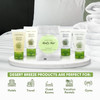Travel Size Hotel Toiletry Set 75 Count 1 oz Bottles Guest Amenities for Vacation Rentals and Short Term Rentals Paraben