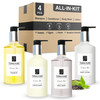 1Shoppe Terra Pure Ecobox Amenities Kit Green Tea Soap Shampoo Conditioner Body Lotion Body Wash 1014 oz Hotel Toiletrie