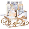 Gift Baskets for Women Body Earth Gift Set with Jasmine Honey Scent Includes Bubble Bath Hand Cream Holiday Gift Baskets