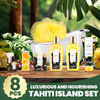 Spa Luxetique Spa Gift Baskets for Women 8pcs Yellow Gifts for Women Womens Gifts Includes Body Lotion Bubble Bath Bath