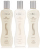 BioSilk Silk Therapy Trio Gift Set Silk Infused Shampoo Conditioner Serum for All Hair Types Restores Maintains Hair Hea