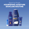 NIVEA Skin Care Set For Her Nourishing Body Wash Moisturizing Body Lotion Lip Balm Stick with Shea Butter Hand Cream 4 P