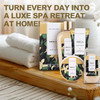 Spa Luxetique Spa Gift Baskets for Women Vanilla Bath Set with Bubble Bath Body Lotion Gift Set Vanilla Spa Set Birthday