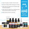 YEOUTH Skin Care Set Retinol Serum with Hyaluronic Acid Vitamin C Super Face Serum Cleanser Toner Eye Gel Neck Cream Fac