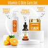 Dermaxgen Vitamin C Complete Facial Care Kit Organic Glowing Skin AntiAging Rejuvenating Boosting Collagen Hydrating Day