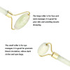 mookaitedecor Xiuyan Jade Roller Rose Quartz Gua Sha Scraping Massage Tool Set Face Massager for Wrinkles Anti Aging
