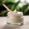 AUEAR 3 Pack Metal Cosmetic Makeup Spatula Mini Curved Skincare Facial Cream Lotions Moisturizers Spoon Beauty Scoop for
