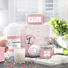 Spa Gift Set 100 Natural Gift Box Includes Bath Bomb Bath Salt Hand Soap Scented Candle Face Cloth and Gift Box Best Gif