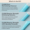 Paulas Choice CLEAR Regular Strength Acne Kit 2 Salicylic Acid 25 Benzoyl Peroxide for Facial Acne Pores Redness Relief