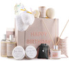 Birthday Gifts for Women Birthday Spa Gift Basket for Women Luxury Birthday Spa Gift Box with Vit E Rich Bath Essentials