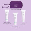 Hey Honey 4pc Set Love Your Body Lotion Walk The Walk Foot Cream Hands On Honey Hand Cream Eco Makeup Bag Perfect for Va