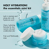 elf Skin Holy Hydration The Essentials Mini Kit Cleanser Toner Moisturizer for Hydrated Balanced Skin TSAFriendly Sizes