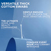 Qtips Cotton Swabs 500 Count Pack of 2