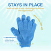 ATB 4 Pairs Exfoliating Gloves Premium Scrub Wash Mitt for Bath or Shower Luxury Spa Exfoliation Accessories For Men and