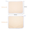 Tatuo 3 Pack Wash Cloths Exfoliating Washcloth Soft Shower Washcloth Exfoliating Face and Body Wash Cloths Towel Weave B