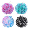 BTYMS 4 Pieces Loofah Bath Sponge 75gpc Bath Puffs Shower Scrunchies Large Body Wash Sponge for Shower Exfoliate