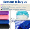 African Exfoliating Net 4 Pieces African Net Sponge Nylon African Bath Sponge Net African Net Long Net Bath Sponge Showe