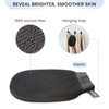 SimpleField Korean Exfoliating Mitt for Remove Dead Skin 2 Pack 100 Viscose Kessa Deep Exfoliating Gloves for Body Scrub