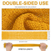 Geiserailie African Net Sponge Long Bathing Net Shower Body Scrubber Back Scrubber Skin Smoother Bathing Sponge for Dail