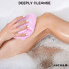 ARCHM Back Scrubber Exfoliating Washcloth 3 Pack The Ultimate Solution for Back Acne Rough Skin 35Inch Japanese Towel fo