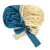 Satin Silk Bonnet Hair Cap Extra Large Jumbo Adjustable Double Layer Reversible Sleeping Satin Lined Bonnets Night Cap f