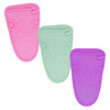 3PCS Adult Bathing Gloves Mitts Shower Bathroom Skin Face Body Wash Massage Loofah Scrub Spa MittColor Random