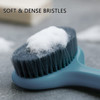 Upgraded Bath Body Brush with Comfy Bristles Long Handle Gentle Exfoliation Improve Skins Health and Beauty Bath Shower