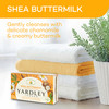 Yardley London Nourishing Bath Soap Bar Shea Buttermilk for Sensitive Skin Gently Cleanses with Delicate Chamomile Cream