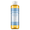 Dr Bronners PureCastile Magic Liquid Soap Baby Unscented 8 Ounce Made with Regenerative Organic Certified Oils For Face
