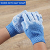 10 Pairs Exfoliating GlovesMade of 100 Nylon10 Colors Double Sided Exfoliating Gloves for Beauty Spa Massage Skin Shower