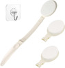 LFJ Lotion Applicator with Long Curved Handle for BackLegsFeet Self Application of Sunscreen Sunless SelfTanning Skin Cr