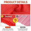 AbuQ 2 Pieces African net Sponge for exfoliatingAfrican exfoliating net African wash net African Ghana Sapos scrubbing w
