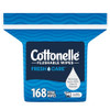 Cottonelle Fresh Care Flushable Wet Wipes Adult Wet Wipes 1 Refill Pack 168 Wipes Per Pack Packaging May Vary