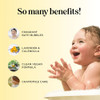 Sulfate Free Kids Bubble Bath Relaxing Vanilla Lavender Bubble Bath for Toddlers with Nighttime Blend of Chamomile Oil a