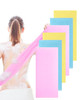 6 PCS Exfoliating Washcloth 35 Inch 3 Colors Nylon Bath Exfoliating Towel for Shower Colorful Japanese Washcloth Exfolia
