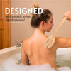 Bernard Jensen Natural Bristle Body Brush 1 Brush for Dry Brushing Exfoliation Skin Care
