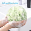 AmazerBath Loofah Sponge 75gPiece Exfoliating Bath Sponge Body Scrubber Loofa Set of 4 Cotton Candy Quartet Large