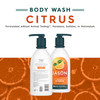 JASON Citrus Energizing Body Wash For a Gentle Feeling Clean 30 Fluid Ounces