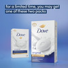 Dove Beauty Bar Soap Original 6 Bars for Soft Smooth Skin with 14 Moisturizing Cream 375 oz