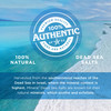 Minera Fine Grain Dead Sea Salt for Bath Soaking 2 lbs FastDissolving 100 Pure Natural Unscented SkinNourishing Sea Salt