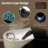 AISEELY Shampoo Bowl Neck Rest with Suction Cup Silicone Neck Rest for Salon Sink Shampoo Neck Cushion NonSlip Salon Nec
