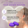 Natures Beauty Aromatherapy Lavender Chamomile Sleep Shower Steamers Gift Set SinglePack Luxury Fizzy Spa Shower Steamer