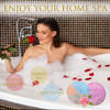 Bath Bombs for Women Gift Set 15 Pcs Handmade Bubble Bathbombs Shea Coco Butter Dry Skin Moisturize SPA Relaxing Gifts f