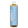 Dr Bronners PureCastile Magic Soap Liquid Baby Unscented 16oz Made with Regenerative Organic Certified Oils For Sensitiv