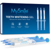 MySmile Teeth Whitening Gel Pen Refill Pack 3 NonSensitive Teeth Whitening Pen Deluxe Teeth Whitener Dental Grade Tooth