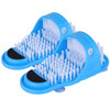 Tbestmax Shower Foot Scrubber Feet Cleaner Washer Brush for Floor Spas Massage Slipper for Exfoliating Cleaning