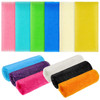 Tatuo 12 Pack 36 Inch Exfoliating Bath Cloth Towel African Net Sponge Extra Long Nylon Korean Bath Towel Japanese Shower